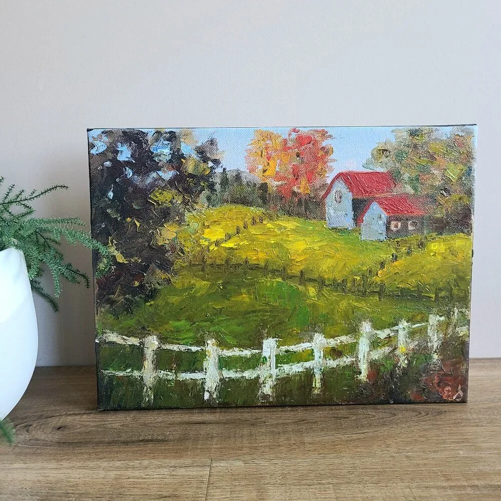 Oil painting 9'' x 12'' - Picture 1 of 4